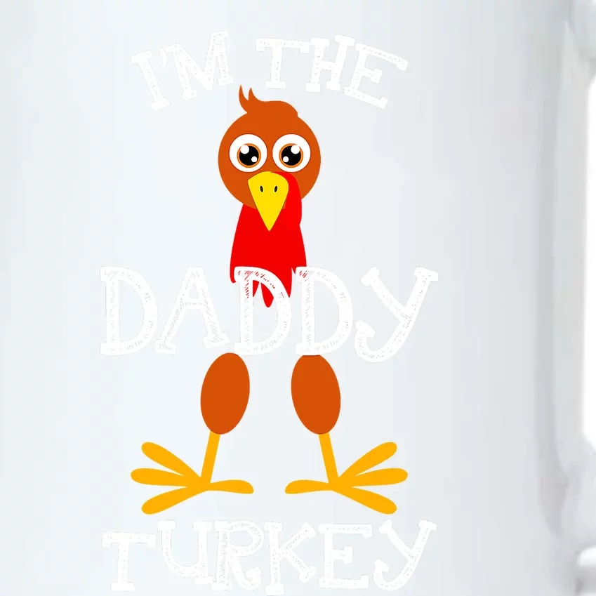 Cool I'm The Daddy Turkey Happy Thanksgiving Thankful Black Color Changing Mug