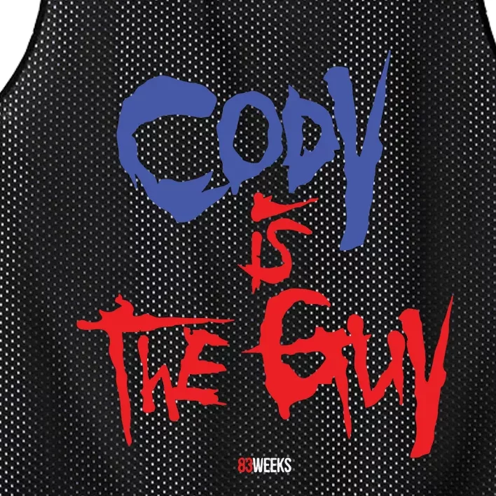 Cody Is The Guy Mesh Reversible Basketball Jersey Tank