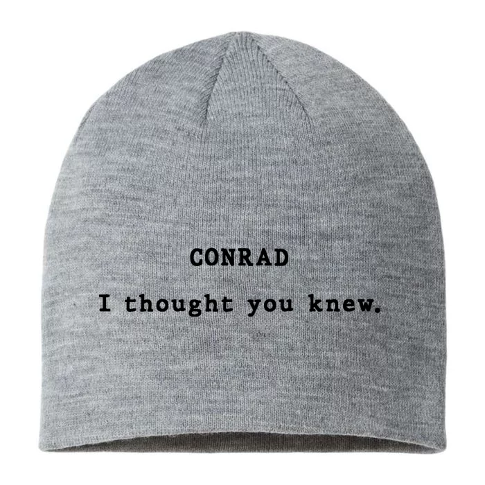 Conrad I Thought You Knew 8 1/2in Sustainable Knit Beanie