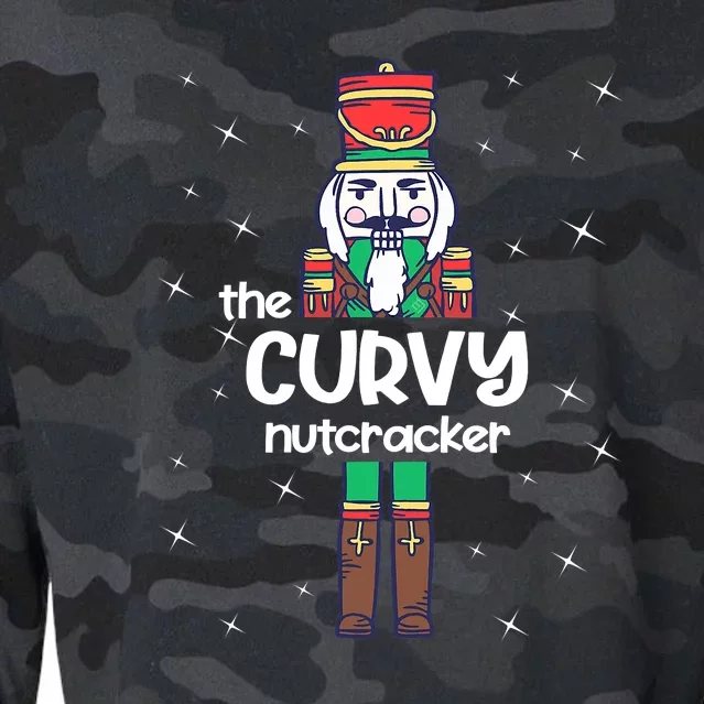 Crushin' It The Christmas Retro Holiday Cute Nutcracker Xmas Cropped Pullover Crew