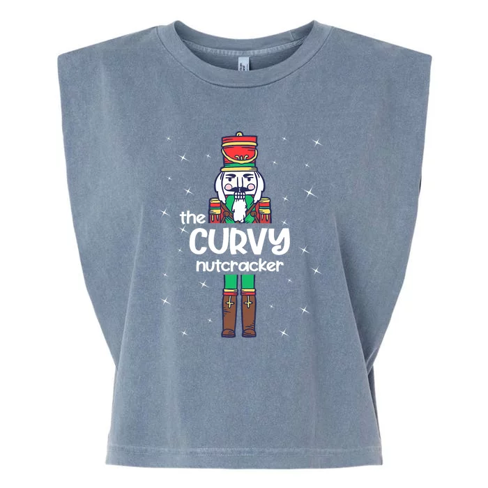 Crushin' It The Christmas Retro Holiday Cute Nutcracker Xmas Garment-Dyed Women's Muscle Tee