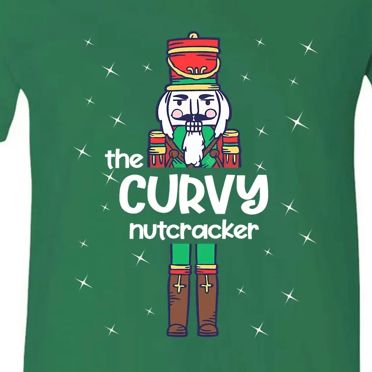 Crushin' It The Christmas Retro Holiday Cute Nutcracker Xmas V-Neck T-Shirt