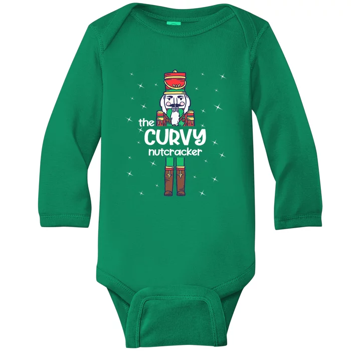 Crushin' It The Christmas Retro Holiday Cute Nutcracker Xmas Baby Long Sleeve Bodysuit