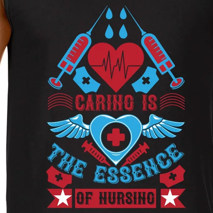 Caring Is The Essence Of Nursing Comfort Colors® Tank Top