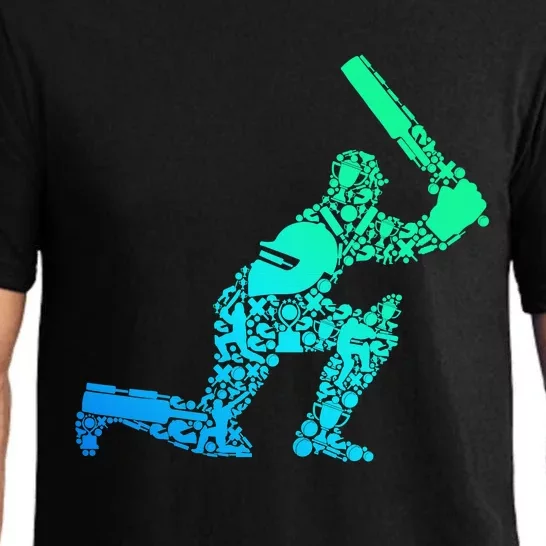 Cricket Is The Bacon Of Sports Cricket Player Funny Cricket Pajama Set