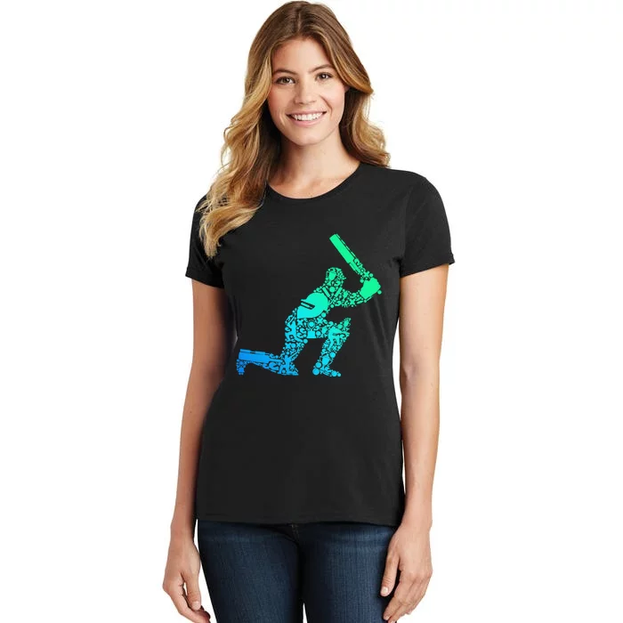 Cricket Is The Bacon Of Sports Cricket Player Funny Cricket Women's T-Shirt