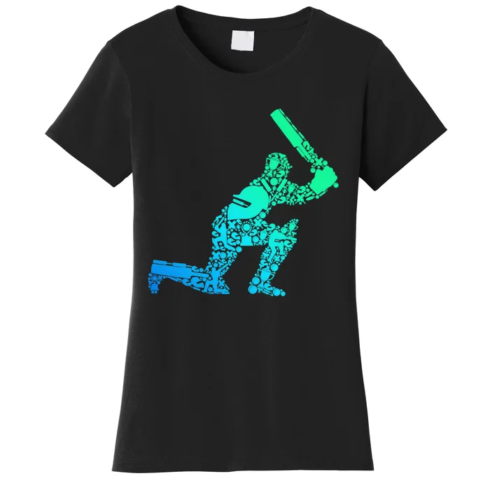 Cricket Is The Bacon Of Sports Cricket Player Funny Cricket Women's T-Shirt