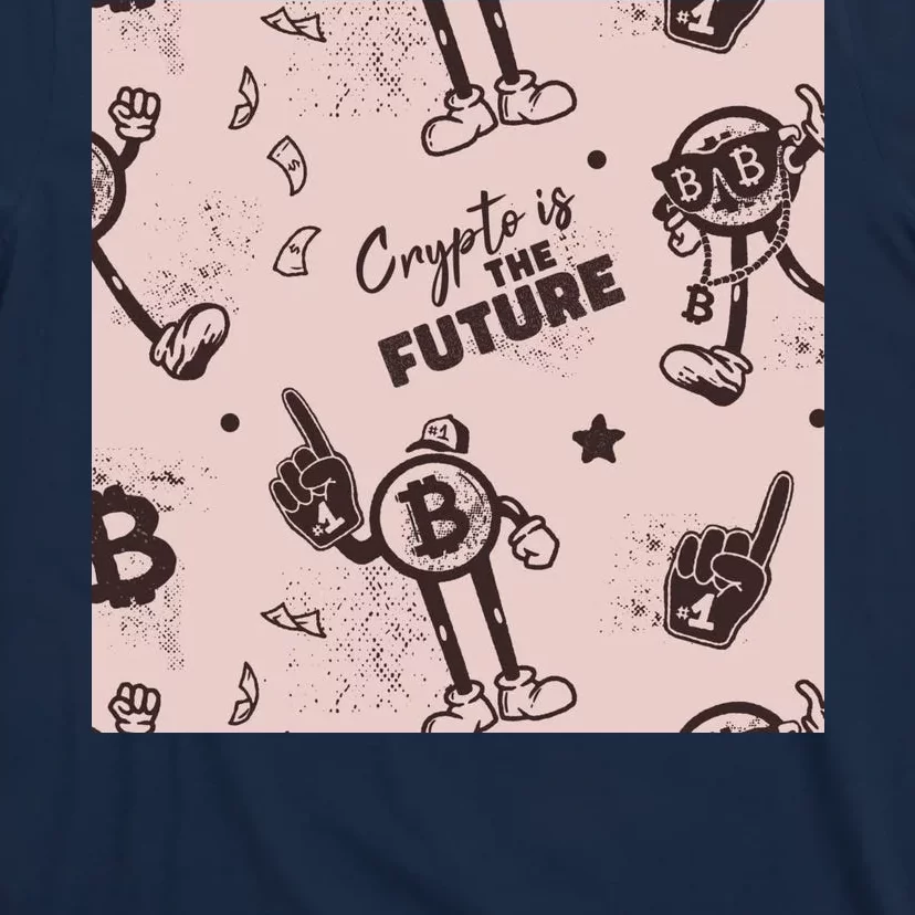 Crypto Is The Future Retro T-Shirt