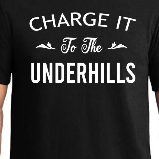 Charge It To The Underhills Pajama Set