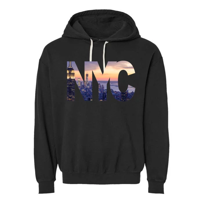 City Of NYC Garment-Dyed Fleece Hoodie