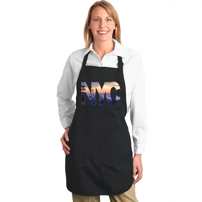 City Of NYC Full-Length Apron With Pocket