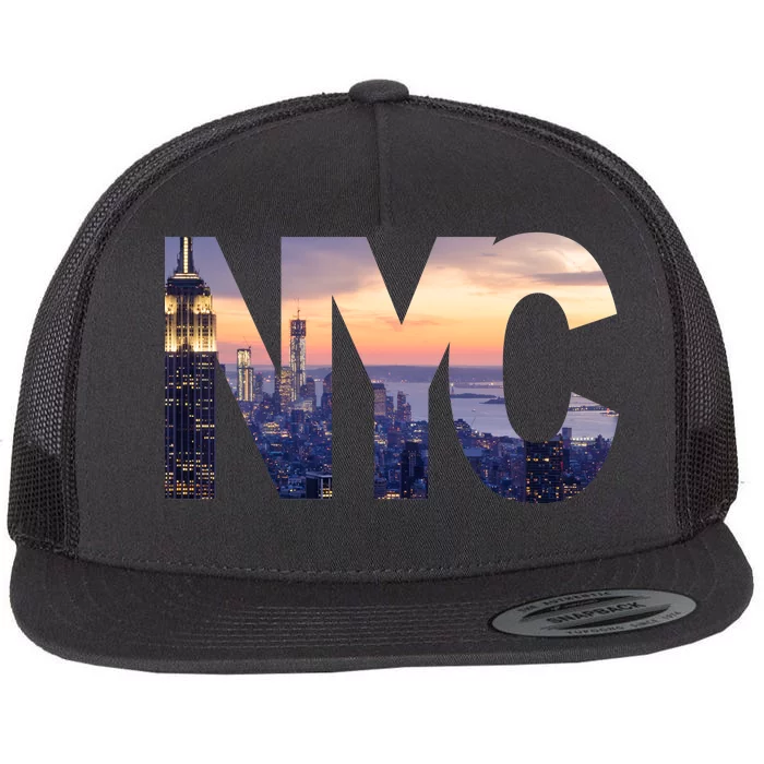 City Of NYC Flat Bill Trucker Hat