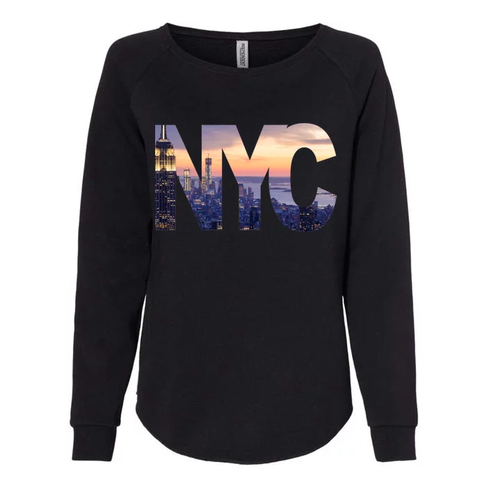 City Of NYC Womens California Wash Sweatshirt