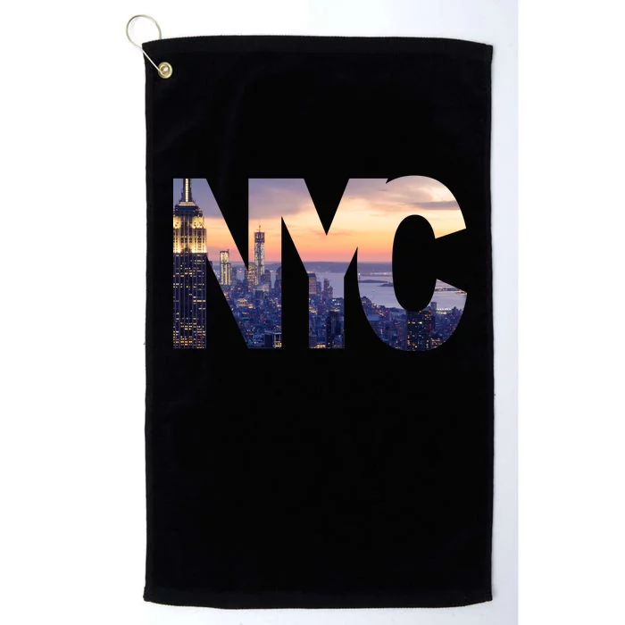 City Of NYC Platinum Collection Golf Towel