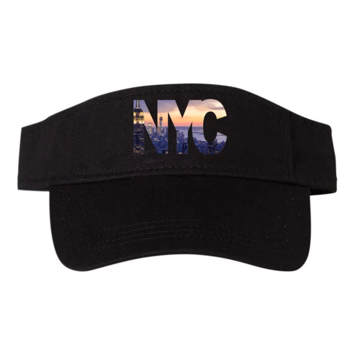 City Of NYC Valucap Bio-Washed Visor