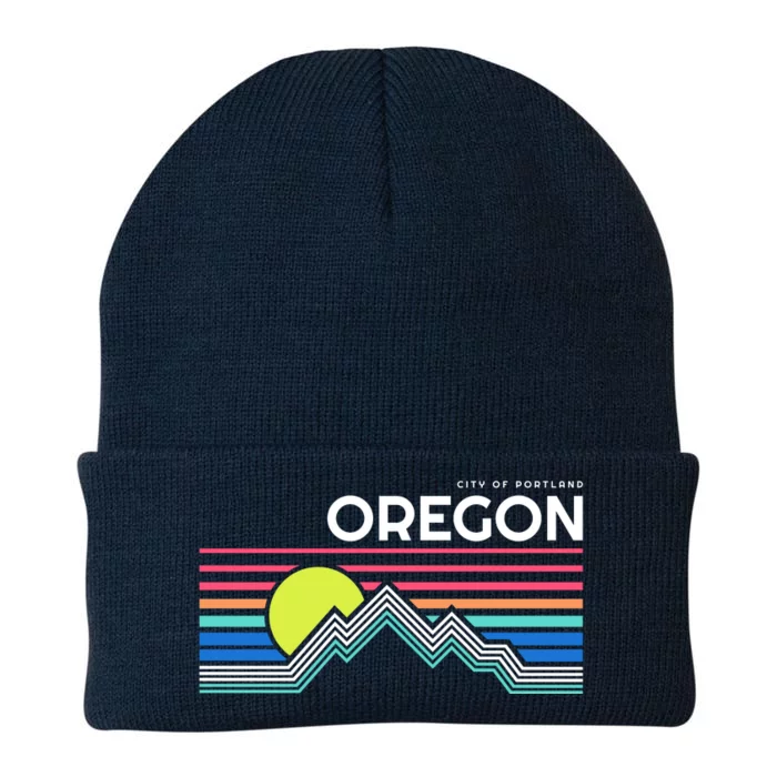 City of Portland Oregon Knit Cap Winter Beanie