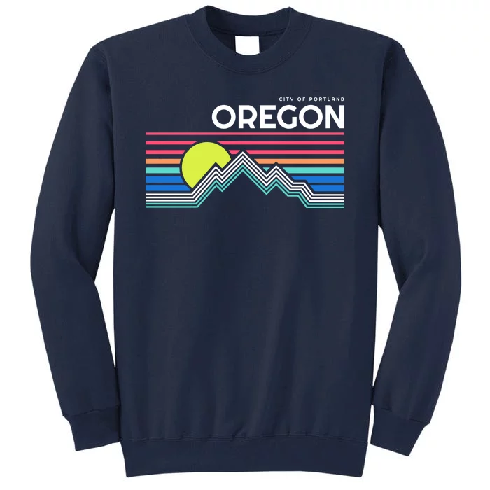 City of Portland Oregon Tall Sweatshirt