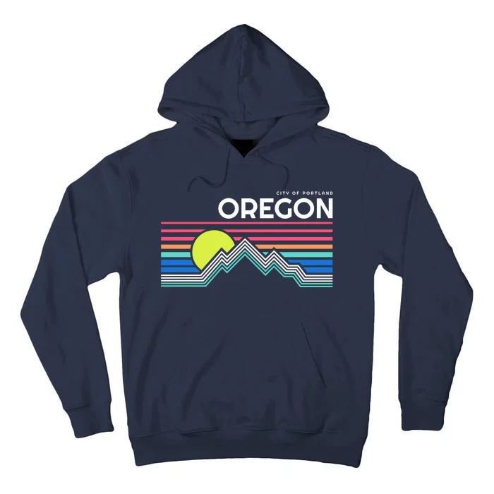 City of Portland Oregon Tall Hoodie