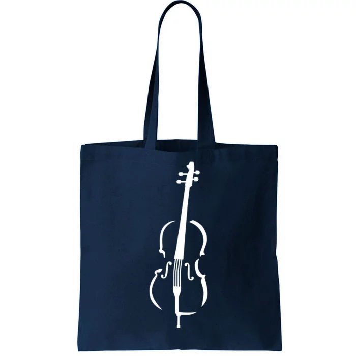 Cello Instrument Vintage Tote Bag