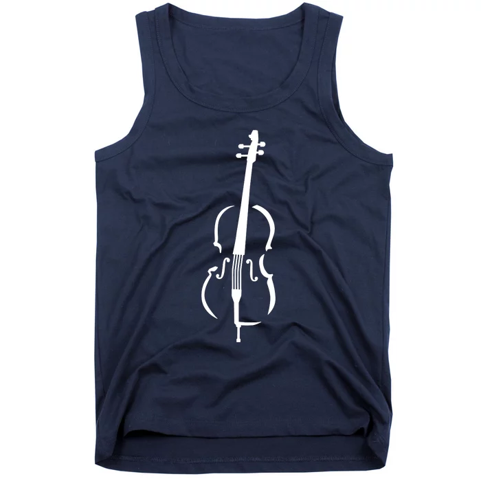 Cello Instrument Vintage Tank Top