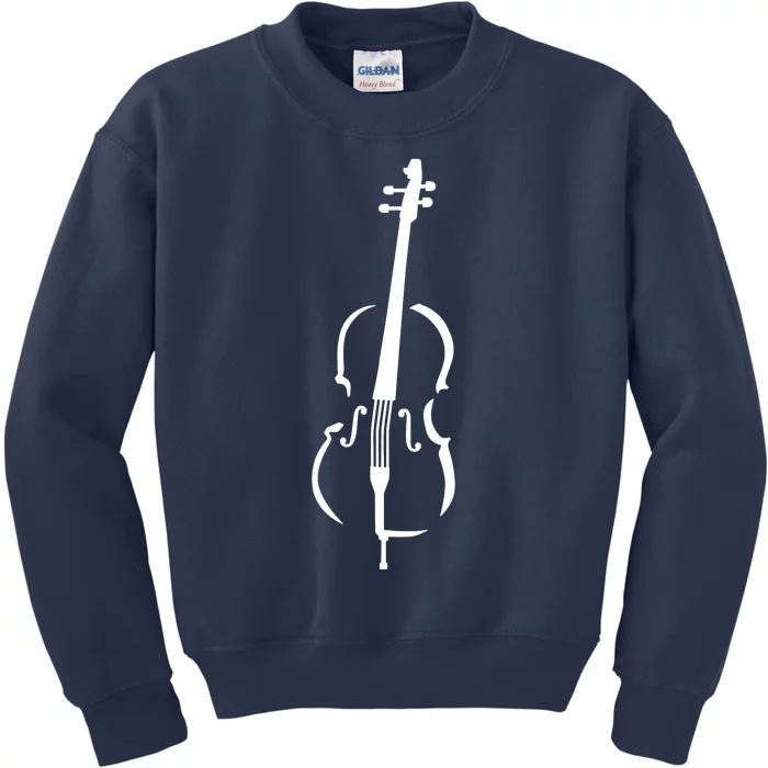 Cello Instrument Vintage Kids Sweatshirt