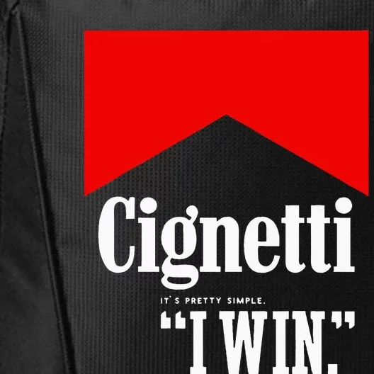 C.I.G.N.E.T.T.I I Win City Backpack