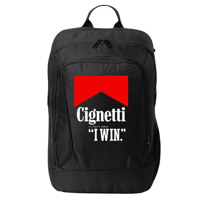 C.I.G.N.E.T.T.I I Win City Backpack