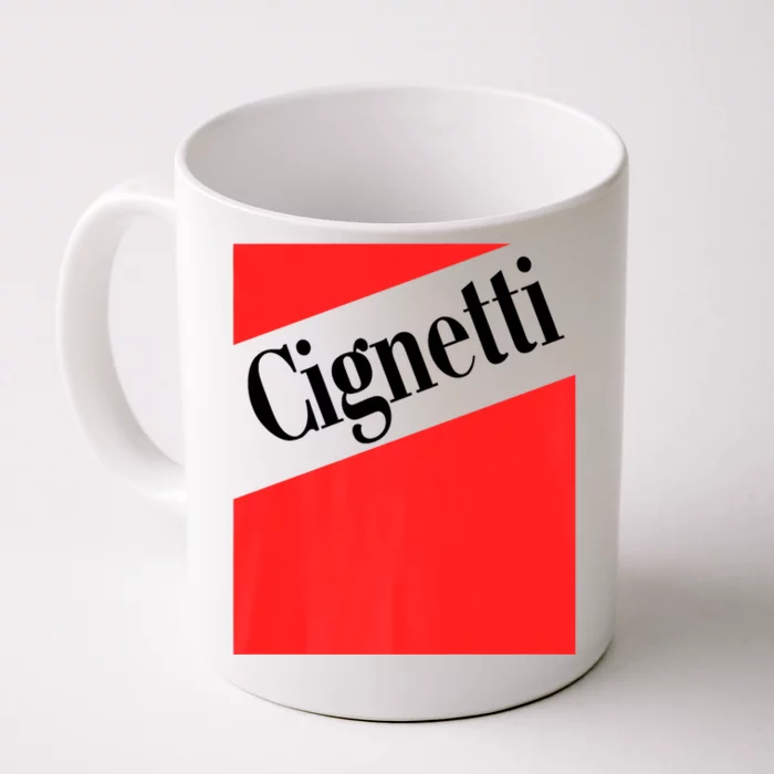 C.I.G.N.E.T.T.I I Win Front & Back Coffee Mug