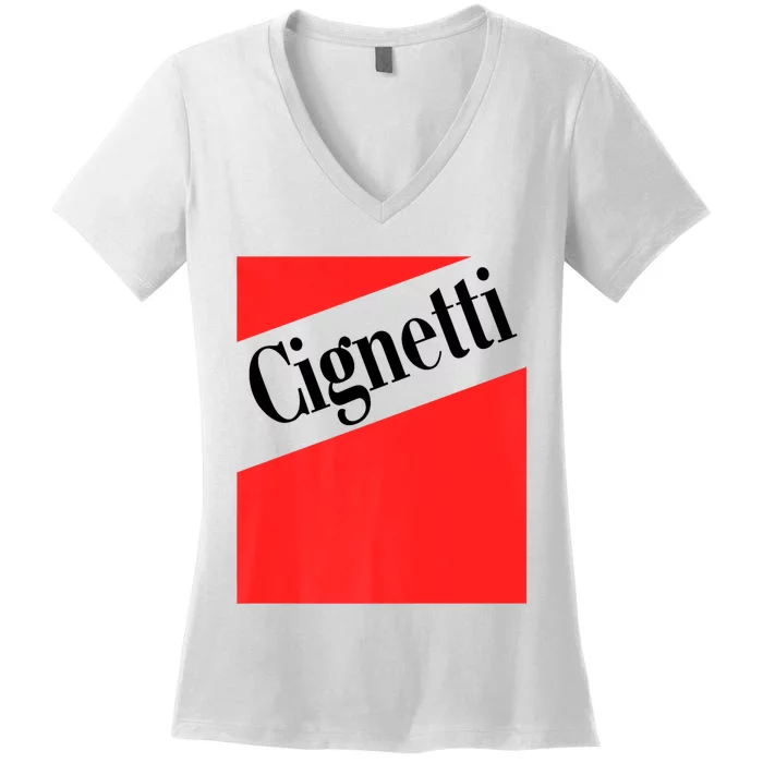 C.I.G.N.E.T.T.I I Win Women's V-Neck T-Shirt