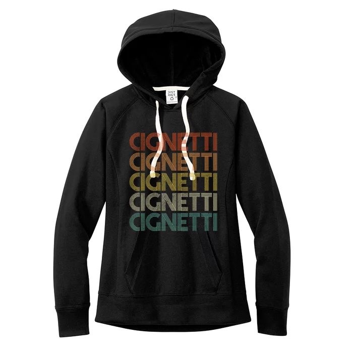 C.I.G.N.E.T.T.I I Win Women's Fleece Hoodie