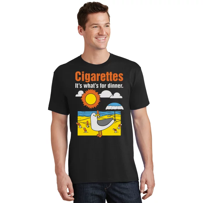 Cigarettes It’S What’S For Dinner T-Shirt