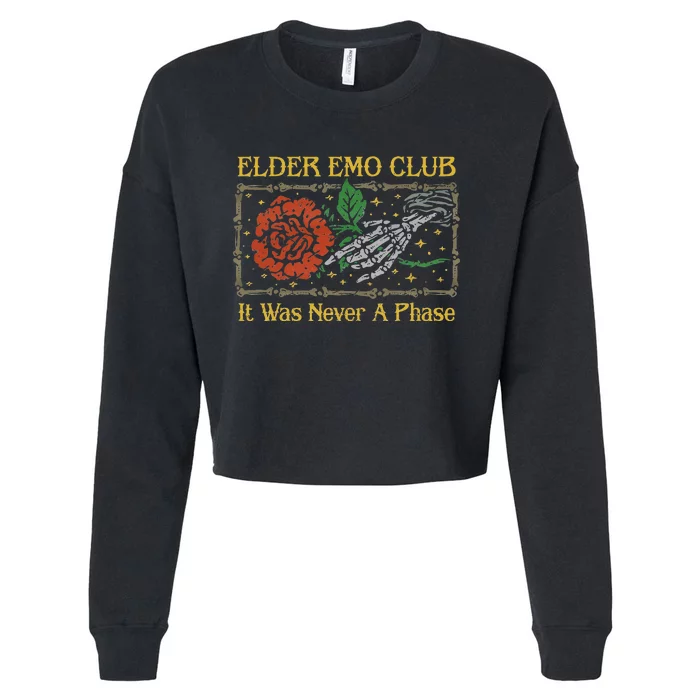 Club It Was Never A Phase Cropped Pullover Crew