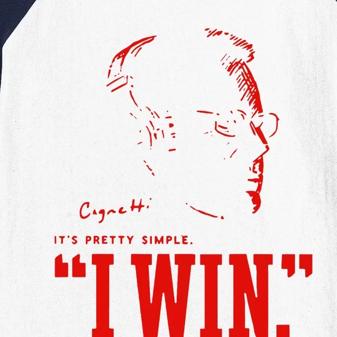 C.I.G.N.E.T.T.I I Win Coach Cig Baseball Sleeve Shirt