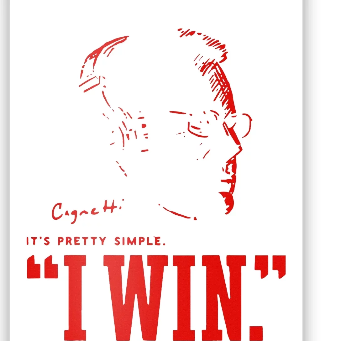 C.I.G.N.E.T.T.I I Win Coach Cig Poster