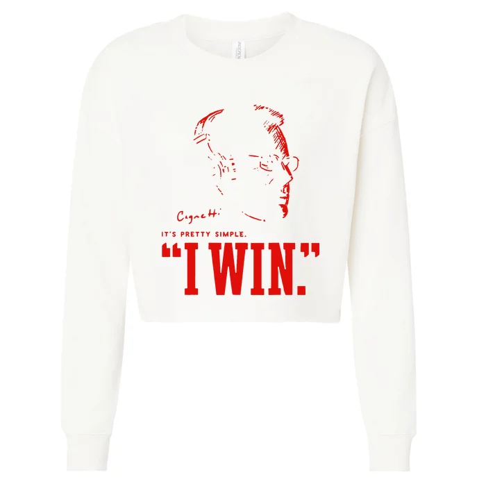 C.I.G.N.E.T.T.I I Win Coach Cig Cropped Pullover Crew