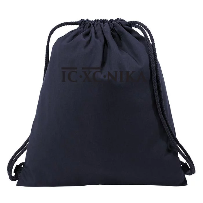 Christian Ic Xc Nika Eastern Orthodox Drawstring Bag