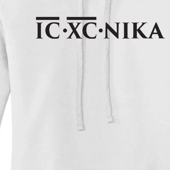 Christian Ic Xc Nika Eastern Orthodox Women's Pullover Hoodie