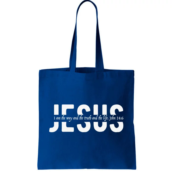 Christian John 146 Bible Verse Jesus Christ Christianity Tote Bag