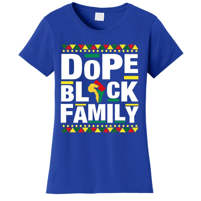 Celebrate Juneteenth 1865 Family Matching Dope Black Family Funny Gift Women's T-Shirt