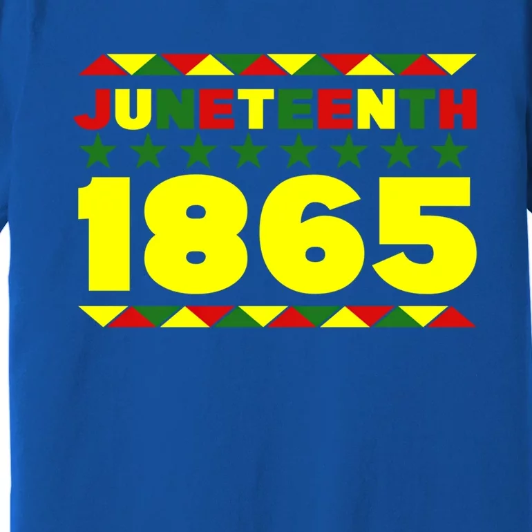 Celebrate Juneteeth 1865 African Black Freedom Gift Premium T-Shirt