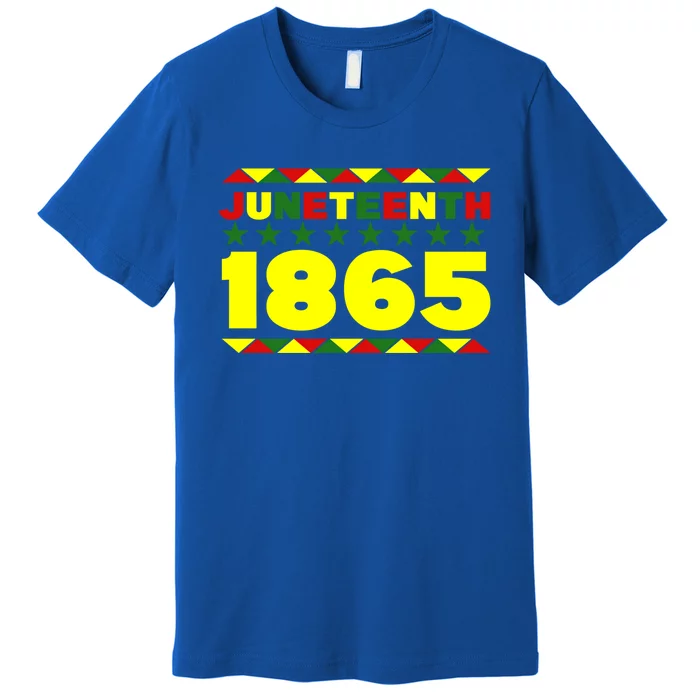 Celebrate Juneteeth 1865 African Black Freedom Gift Premium T-Shirt