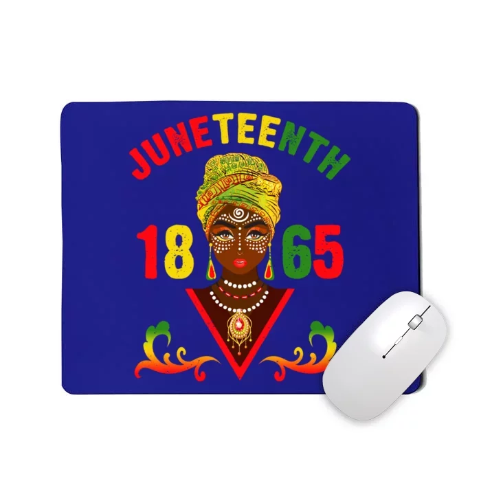 Celebrate Juneteenth 1865 Black Freedom African Gift Mousepad