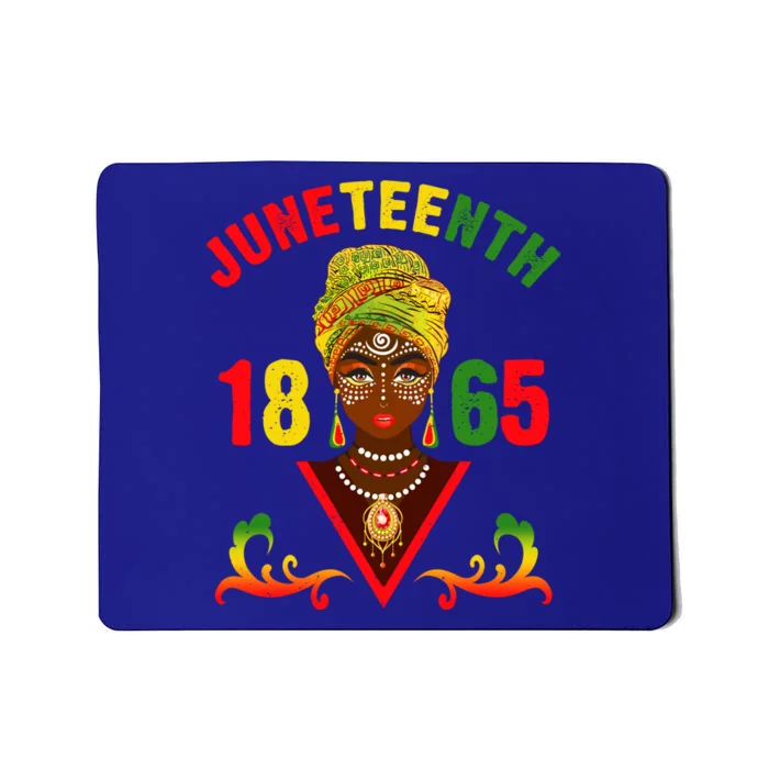 Celebrate Juneteenth 1865 Black Freedom African Gift Mousepad