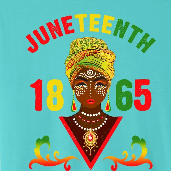 Celebrate Juneteenth 1865 Black Freedom African Gift ChromaSoft Performance T-Shirt