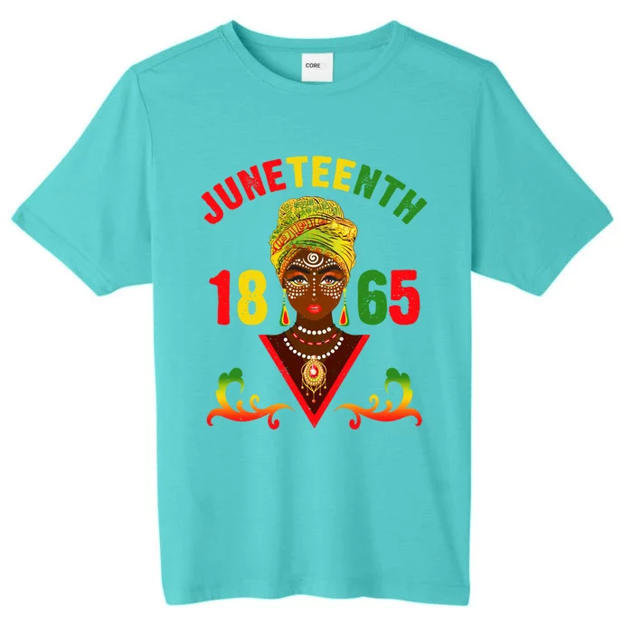 Celebrate Juneteenth 1865 Black Freedom African Gift ChromaSoft Performance T-Shirt