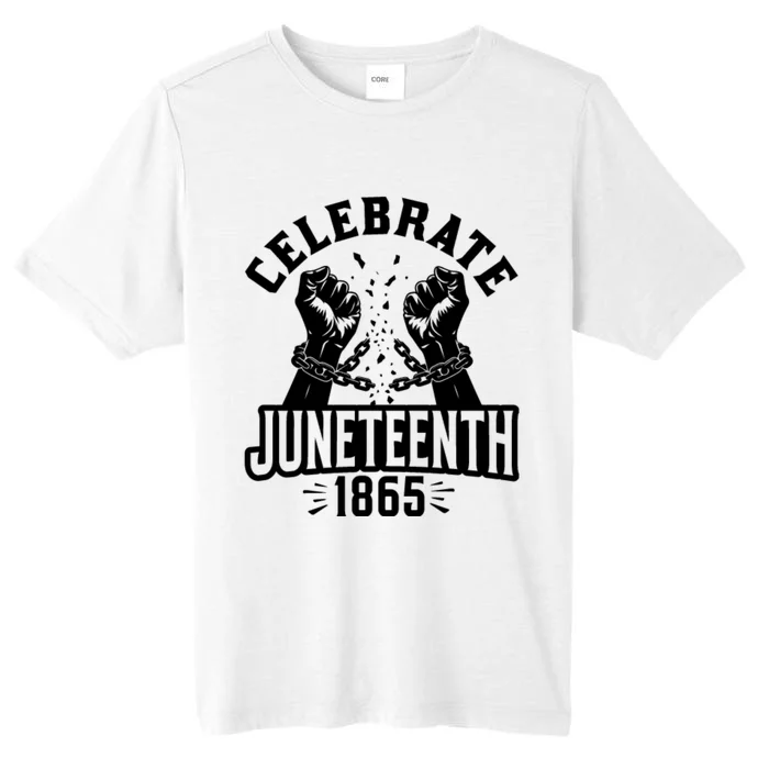 Celebrate Juneteenth 1865 ChromaSoft Performance T-Shirt