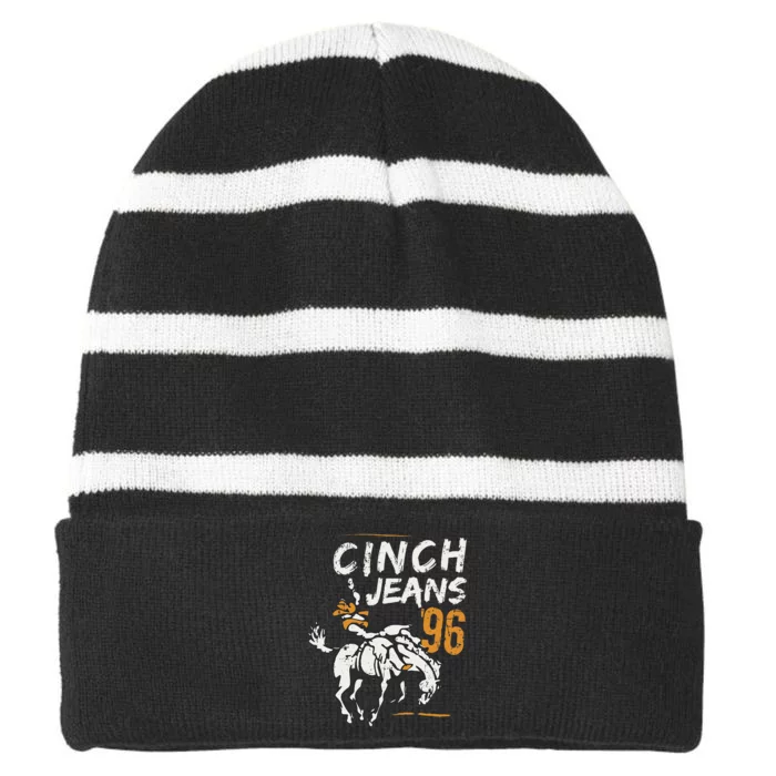 Cinch Jeans 96 Cowboys Striped Beanie with Solid Band