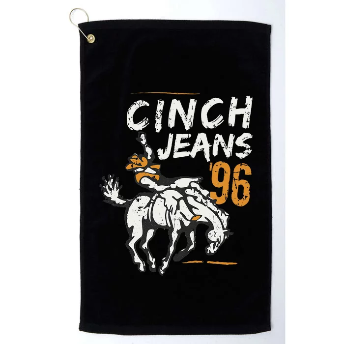 Cinch Jeans 96 Cowboys Platinum Collection Golf Towel