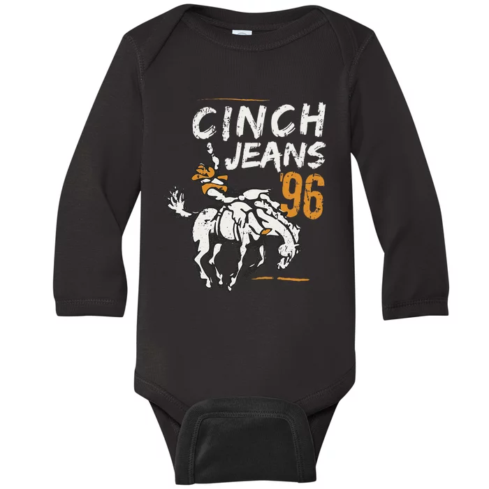 Cinch Jeans 96 Cowboys Baby Long Sleeve Bodysuit