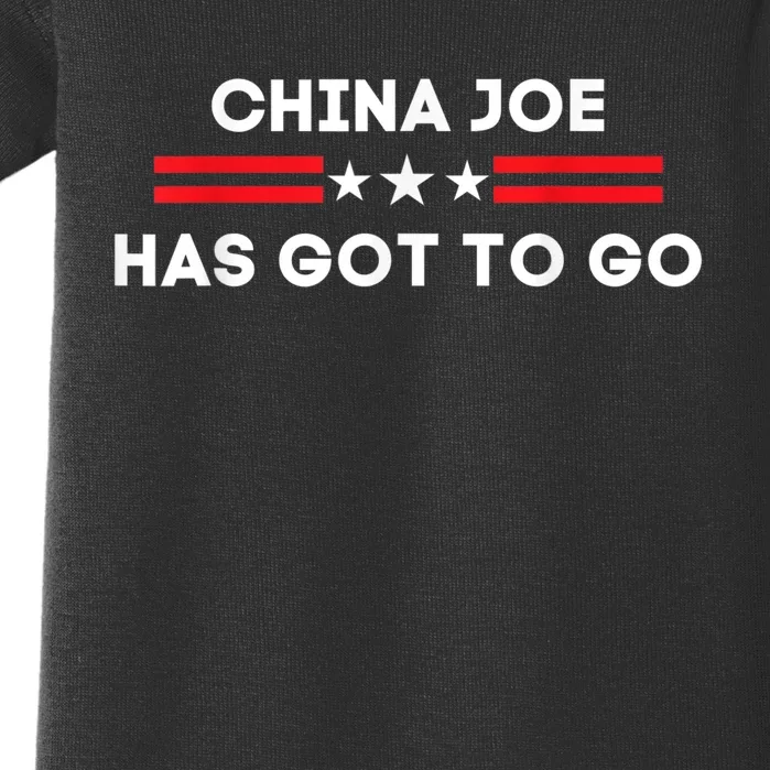 China Joe Anti Biden Political Republican Conservative Baby Bodysuit